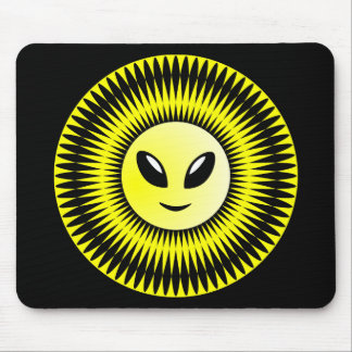 Alien Sun Mousepad