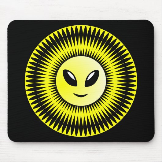 Alien Sun Mousepad (Vorne)