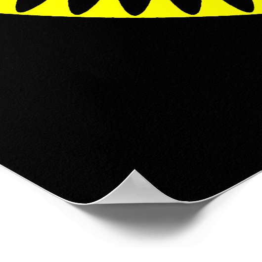 Alien Sun Poster (Ecke)