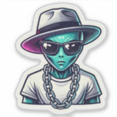 Alien Swag Aufkleber (Vorderseite)