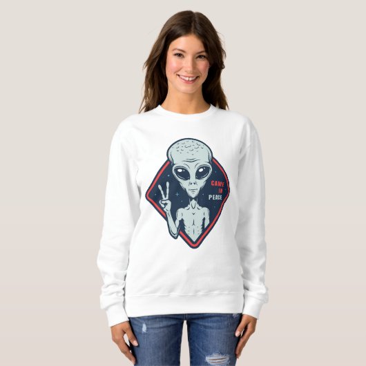 Alien Sweatshirt (Vorne ganz)