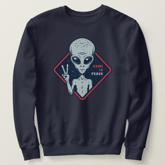 Alien Sweatshirt (Design vorne)