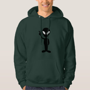Alien-Sweatshirt Hoodie