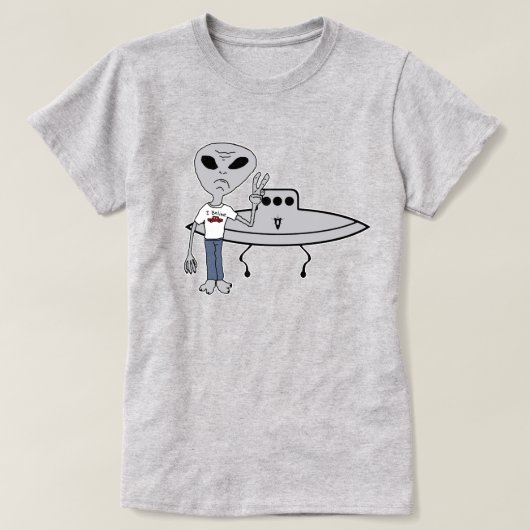 Alien T-Shirt (Design vorne)