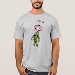 Alien T - Shirt Vintag Cartoon