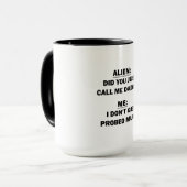 Alien Tasse (Vorderseite Links)