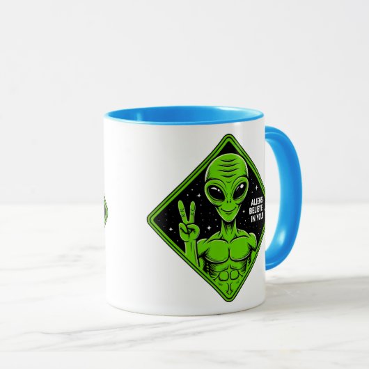Alien. Tasse (VorderseiteRechts)