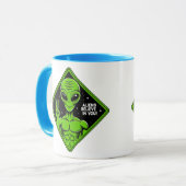 Alien. Tasse (Vorderseite Links)
