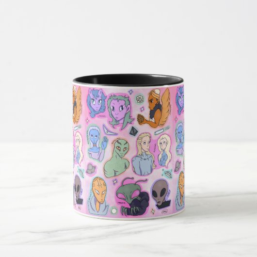 Alien Tasse (Zentrum)