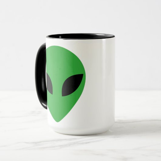 Alien Tasse (Vorderseite Links)