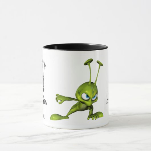 Alien-Tasse 2 Tasse (Zentrum)