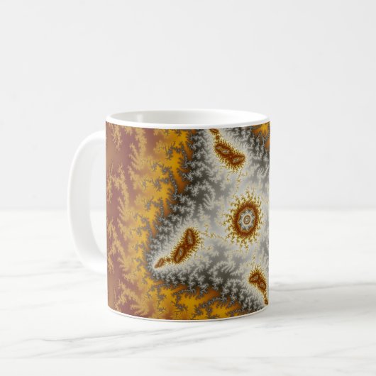 ALIEN - TASSE FRAKTAL (Vorderseite Links)