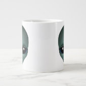 Alien Tasse Gray Extraterrestrische Cup Alien Tass (Vorderseite)