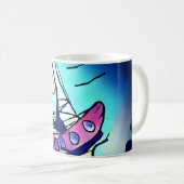 Alien-Tasse Kaffeetasse (VorderseiteRechts)