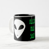 Alien Tasse Shot (Vorderseite Links)