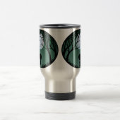 Alien-Tassen-graue außerirdische Schalen u. Reisebecher (Mittel)