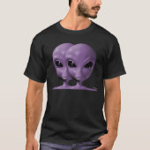 Alien-Tassen-Schüsse 3 T-Shirt (Vorderseite)