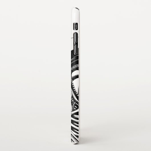 Alien Tea Time iPhone Hülle (Linke Seite)