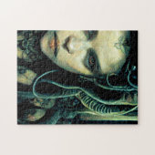 Alien Tech Girl Science Fiction Puzzle (Horizontal)