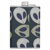 Alien Thermaltumbler Flachmann (Rückseite)