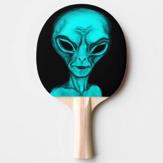 Alien Tischtennis Schläger (Vorderseite)