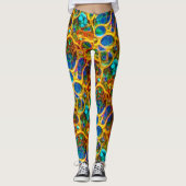 Alien Tissue-Beispiel Leggings (Vorderseite)