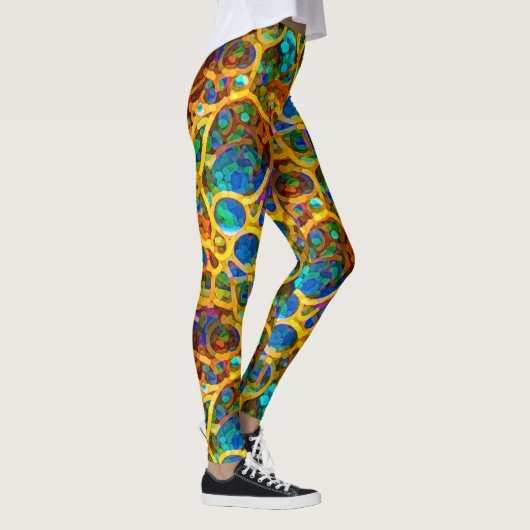 Alien Tissue-Beispiel Leggings (Rechts)