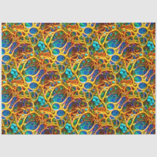 Alien Tissue-Beispiel Seidenpapier (Vorderseite)
