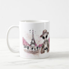 Alien Touring Paris Kaffeetasse