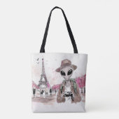 Alien Touring Paris Tasche (Rückseite)