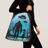 Alien Tragetaschen Mit Langen Trägern (Von Nahem)