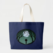 Alien Tragetaschen & Niedlich Gray Alien Lebensmit (Vorne)