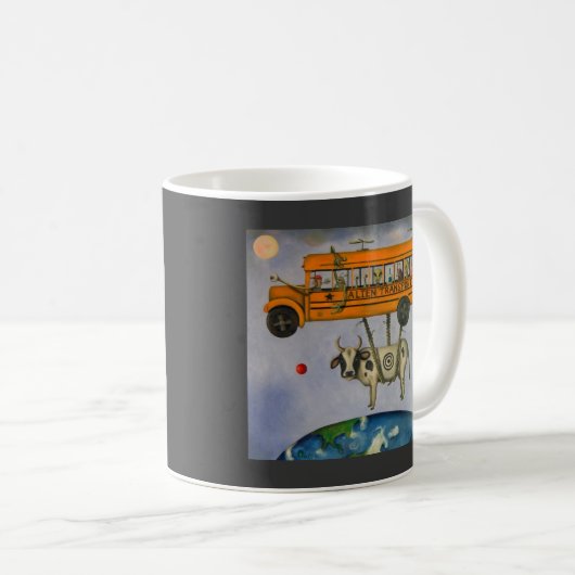 Alien-Transport-System Kaffeetasse (VorderseiteRechts)
