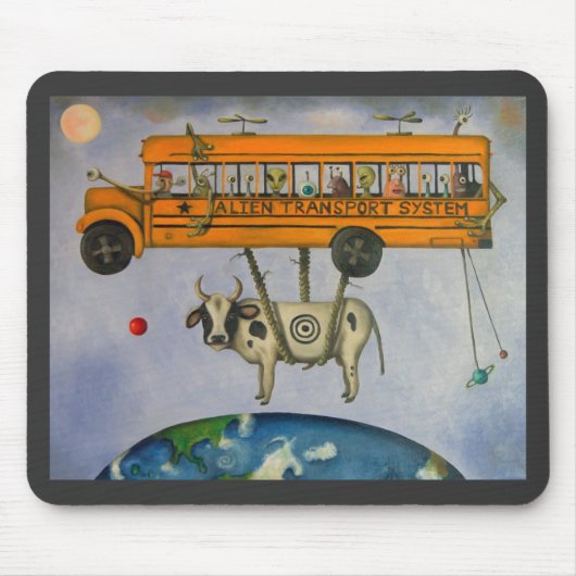 Alien-Transport-System Mousepad (Vorne)