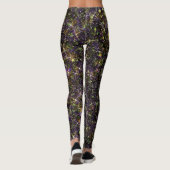Alien Treasure Trove Galaxy Glitzer CUSTOM Leggings (Rückseite)