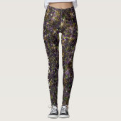 Alien Treasure Trove Galaxy Glitzer CUSTOM Leggings (Vorderseite)