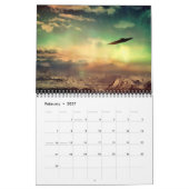 Alien trifft Kalender 2017 an (Feb 2027)