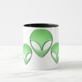 Alien-Trio-Keramik-Kaffee-Tasse Tasse (Zentrum)