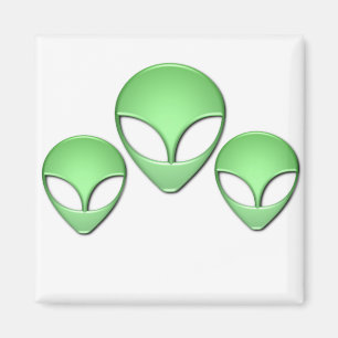 Alien-Trio-Magnet Magnet