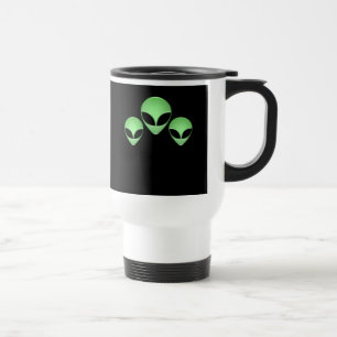 Alien-Trio-Plastikreise-Tasse Reisebecher