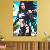 Alien Tropischer Urlaub 2003 Leinwanddruck (Insitu (Wohnzimmer))