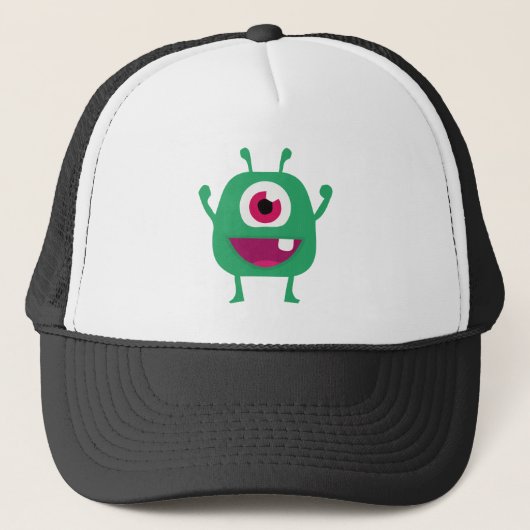 Alien Trucker Hat Truckerkappe (Vorderseite)