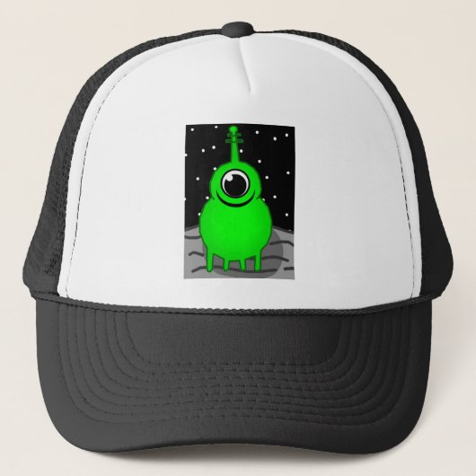 Alien Truckerkappe (Vorderseite)