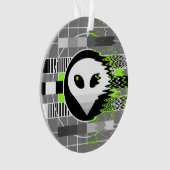 Alien TV Acrylschmuck Ornament (Vorderseite)