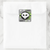 Alien TV Aufkleber (Tasche)