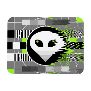 Alien TV-flexibler Magnet