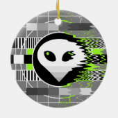 ALIEN TV KERAMIK KERAMIKORNAMENT (Hinten)
