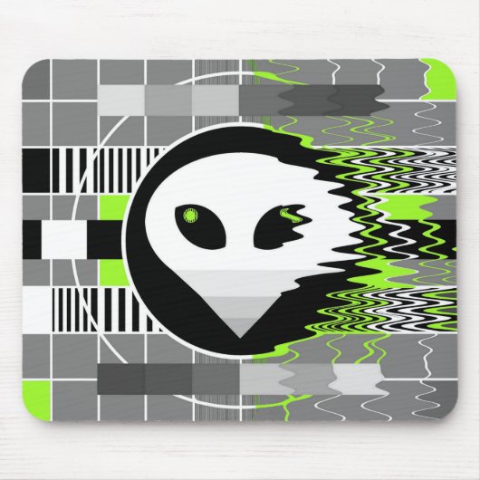 Alien TV Mousepad (Vorne)