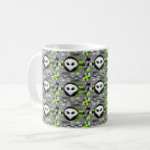 Alien TV Multi-Tasse Kaffeetasse (Vorderseite Links)