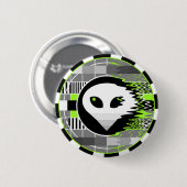 Alien TV Round-Taste Button (Vorne & Hinten)